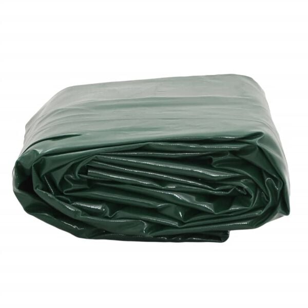 vidaXL Prelată, verde, 3x3 m, 650 g/m²