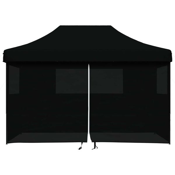 vidaXL Cort pentru Petreceri Negru 279 x 410 x 315 cm Material Oxford