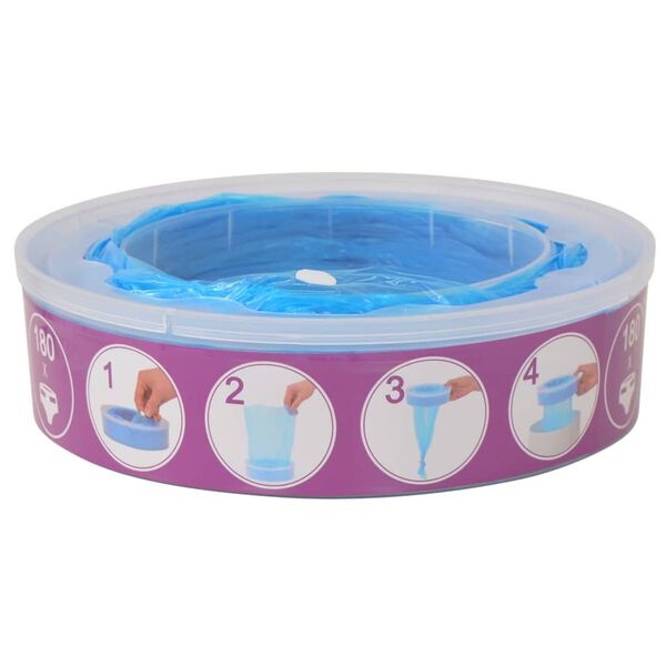 vidaXL Casete de rezervă pentru scutece Angelcare Diaper 3 buc.