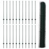 vidaXL Gard cu St&acirc;lp Verde 1,2 x 50 m Oțel și PVC