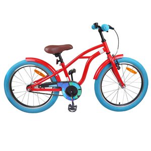 vidaXL Bicicletă pentru Copii 20 Inci pentru 6-11 ani Roșu