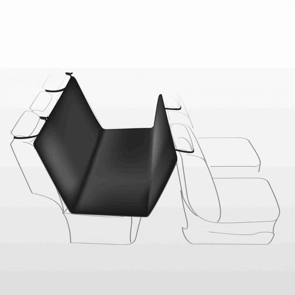 TRIXIE Husă scaun auto, negru și bej