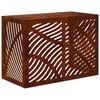 vidaXL Husă pentru aer condiționat Ruginit 100 x 50 x 70 cm