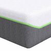 vidaXL Saltea Alb și gri 90 x 200 cm Material Jacquard