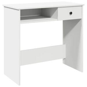 vidaXL Birou, alb, 80 x 40 x 75 cm, PAL