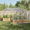 vidaXL Tarpolină Transparent 4 x 5 m PVC
