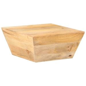 vidaXL Masă de cafea &icirc;n formă de V, 66x66x30 cm, lemn masiv de mango