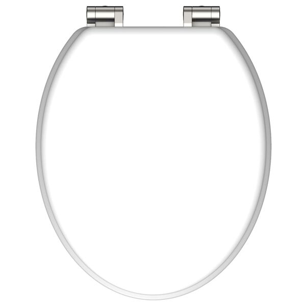 SCH&Uuml;TTE Scaun de toaletă cu &icirc;nchidere soft &bdquo;SPIRIT WHITE&rdquo; alb mat