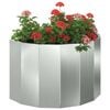 vidaXL Jardinieră Argintiu 60 x 30 x 35 cm Oțel Galvanizat