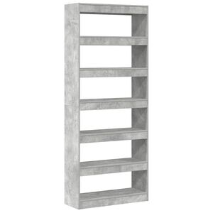vidaXL Dulap pentru cărți 6 niveluri 80 x 30 x 198 cm Lemn prelucrat