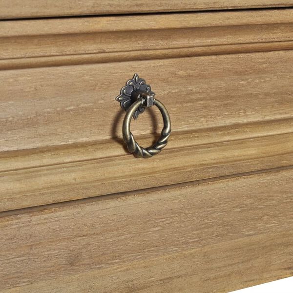 vidaXL Măsuță de cafea cu sertar, lemn de pin din Mexic