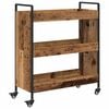 vidaXL Troler de Bucătărie Lemn vechi 70 x 30 x 82 cm Lemn prelucrat