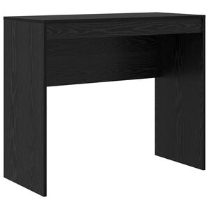 vidaXL Birou Stejar Negru 90 x 40 x 76 cm