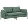 vidaXL Canapea cu 2 locuri Verde Mării 188 x 81 x 89 cm Catifea