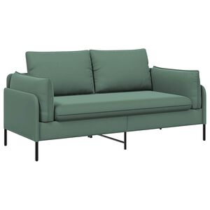 vidaXL Canapea cu 2 locuri Verde Mării 188 x 81 x 89 cm Catifea