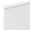 vidaXL Tăblie cap cu headboard Alb 75 cm Lemn compozit
