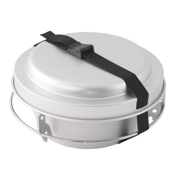 Easy Camp Set de gătit și aragaz de camping Storm, argintiu