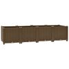 vidaXL Pat de grădinărit &icirc;nălțat 160x40x38 cm, polipropilenă