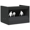 vidaXL Cutie pentru capcane de bile Negru 29 x 22 x 20 cm Oțel