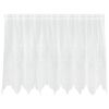 vidaXL Cortină din Dantelă Alb 80 x 200 cm Poliester