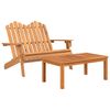 vidaXL Set mobilier de grădină Adirondack, 4 piese, lemn masiv acacia