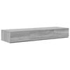 vidaXL Birou de studio Sonoma gri 110 x 40 x 19,5 cm Lemn prelucrat