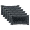 vidaXL Husă pentru pernă 6 pcs HEERLEN Antracit 40 x 80 cm Fleece PV