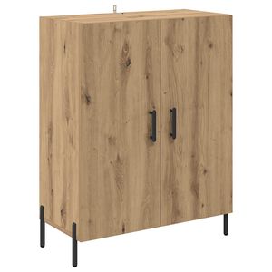 vidaXL Bufet Stejar Artizanal 69,5 x 34 x 90 cm Lemn compozit