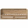 vidaXL Daybed cu headboard Stejar Artizanal 75 x 190 cm Lemn compozit