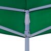 41467 vidaXL Green Foldable Tent 3 x 3 m