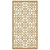 vidaXL Decor perete de grădină 105x55 cm design Maur oțel Corten