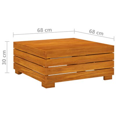 vidaXL Set mobilier grădină cu perne, 9 piese, lemn masiv de acacia
