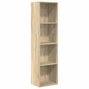vidaXL Bibliotecă, stejar sonoma, 40x30x152 cm, lemn prelucrat