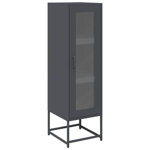 vidaXL Dulap &icirc;nalt, antracit, 36x39x123 cm, oțel laminat la rece