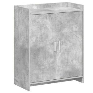 vidaXL Dulap pentru pantofi Gri Beton 73,5 x 36 x 92 cm Lemn prelucrat