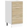 vidaXL Dulap inferior &ldquo;Lyon&rdquo; Stejar Sonoma 40x46x81,5 cm