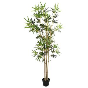 vidaXL Copac Bambus Artificial Verde 75,5 x 18 x 175 cm