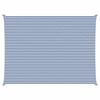 vidaXL P&acirc;nză de umbră Albastru și Alb 8 x 6 m 100% poliester Oxford