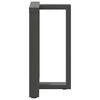 vidaXL Picioare de masă în formă de T, 2 buc., antracit, 50x35x(72-73) cm, oțel