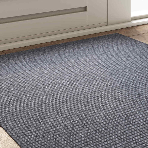 vidaXL Runner din covor Gri deschis 100 x 100 cm țesătură
