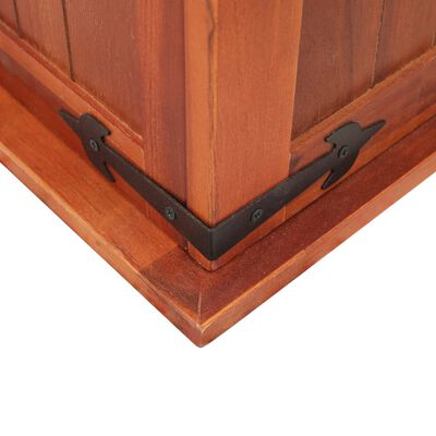 vidaXL Cufăr de depozitare, 60x25x22 cm, lemn masiv de acacia