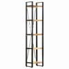 vidaXL Bibliotecă cu 5 rafturi, 40x30x180 cm, lemn masiv mango