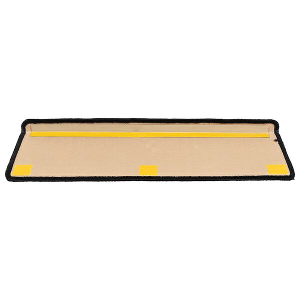 vidaXL Covorașe de scări autoadezive, 5 buc., negru și gri, 65x21x4 cm