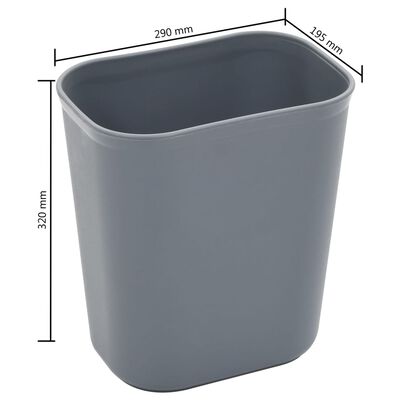 vidaXL Cărucior de bucătărie cu recipiente din plastic, 82x43,5x93 cm