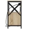 vidaXL Dulap de noapte Stejar Sonoma 40 x 31 x 60 cm Lemn compozit