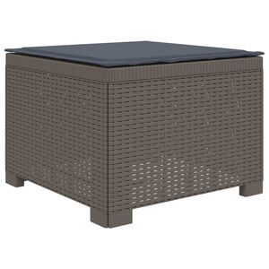vidaXL Canapea de Grădină cu 1 Loc cu Pernă Aspect Rattan PP
