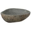 vidaXL Chiuvetă din piatră de r&acirc;u Gri deschis 52 x 40 x 15 cm