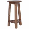 vidaXL Taburet natural 28 x 28 x 50 cm Lemn de mahon
