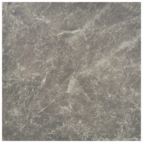 vidaXL Plăci de Pardoseală 55 pcs Negru 5,11 m&sup2; PVC