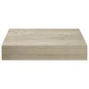 vidaXL Rafturi perete suspendate, 4 buc., stejar, 23x23,5x3,8 cm, MDF